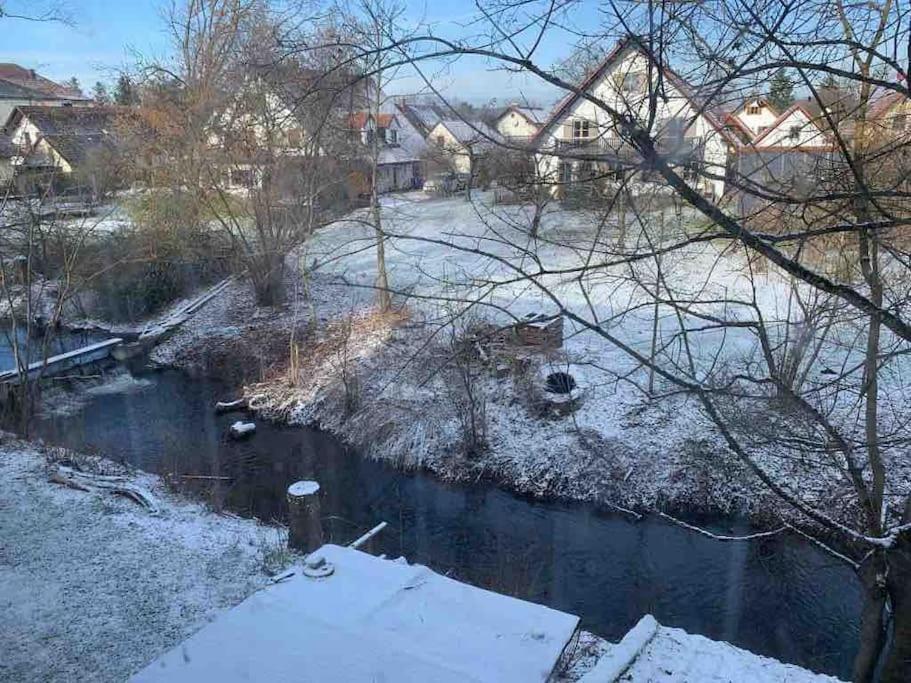 Apartment Amidst Nature-Riverdale, North Of Munich Fahrenzhausen Εξωτερικό φωτογραφία